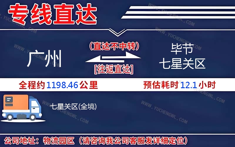 廣州到畢節(jié)七星關(guān)區(qū)物流公司